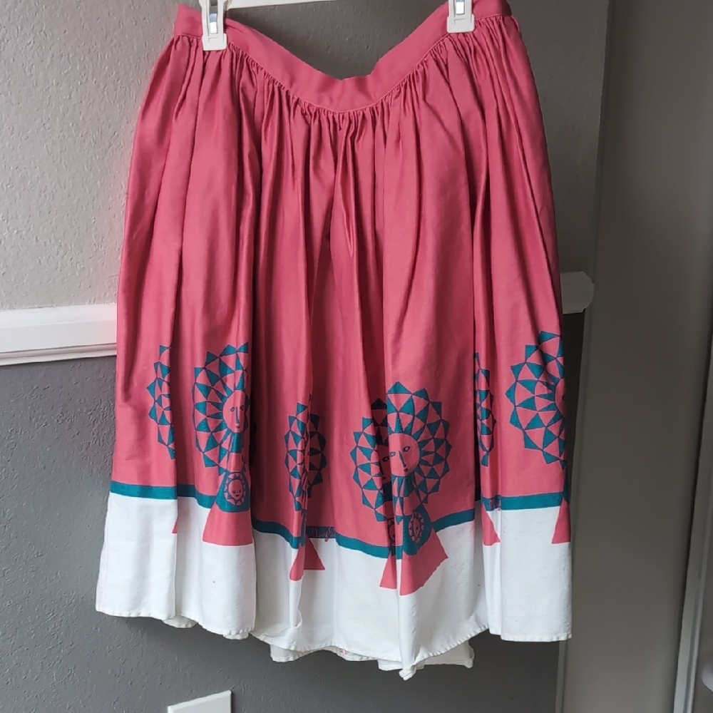 Pinup Couture Mary Blair Mother And Child Skirt, Sz XL
